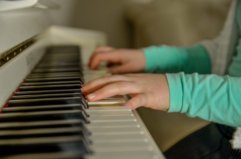 Piano keys
